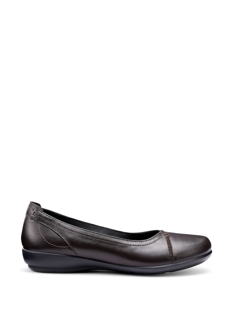 Hotter Brown Regular Fit Robyn II Slip-On Shoes - Image 1 of 3