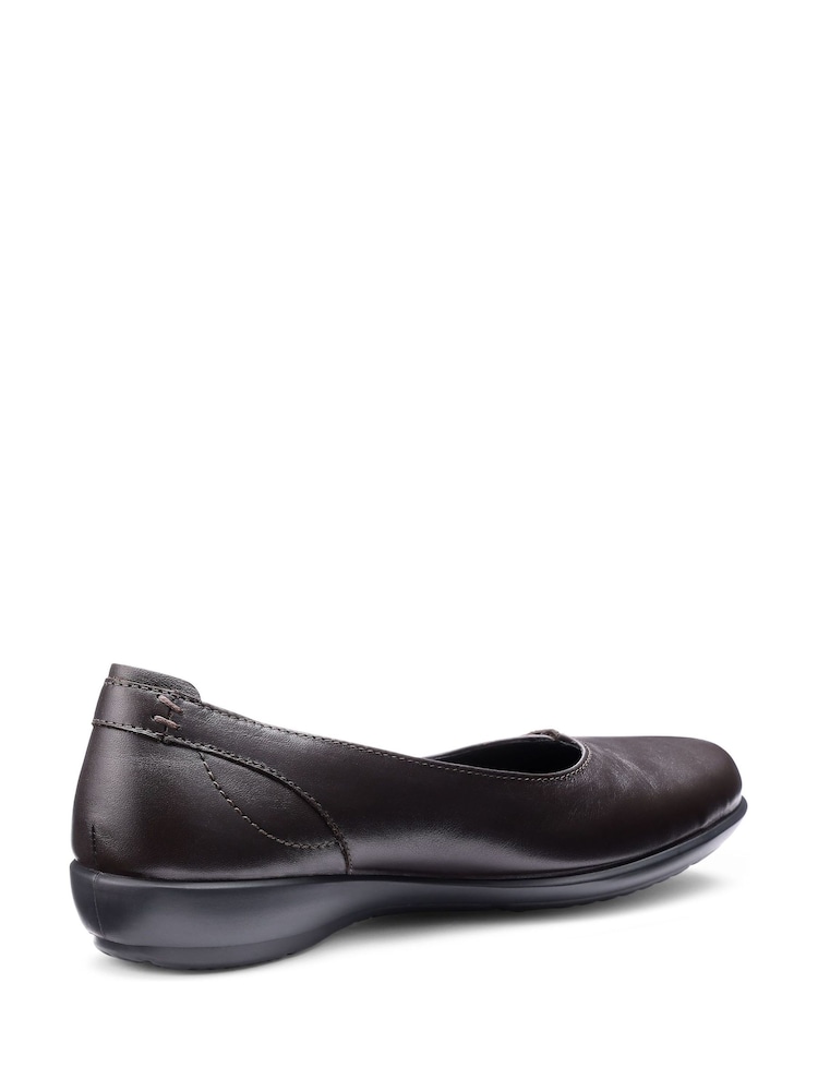 Hotter Brown Regular Fit Robyn II Slip-On Shoes - Image 2 of 3
