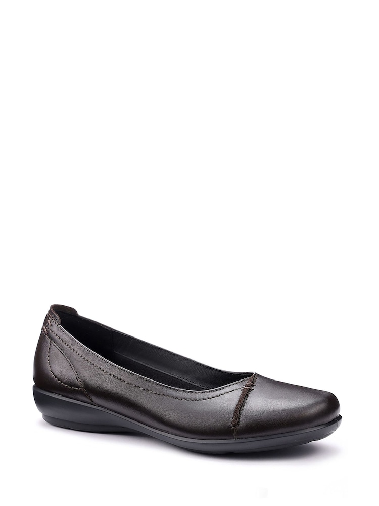 Hotter Brown Regular Fit Robyn II Slip-On Shoes - Image 3 of 3
