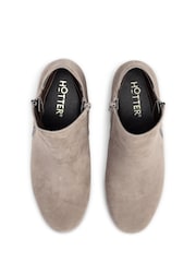 Hotter Brown Wide  Fit Avebury Zip Boots - Image 3 of 4