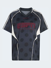 Grau - adidas Originals Polka Dot Slouchy Straight T-Shirt - Bild 6 von 6