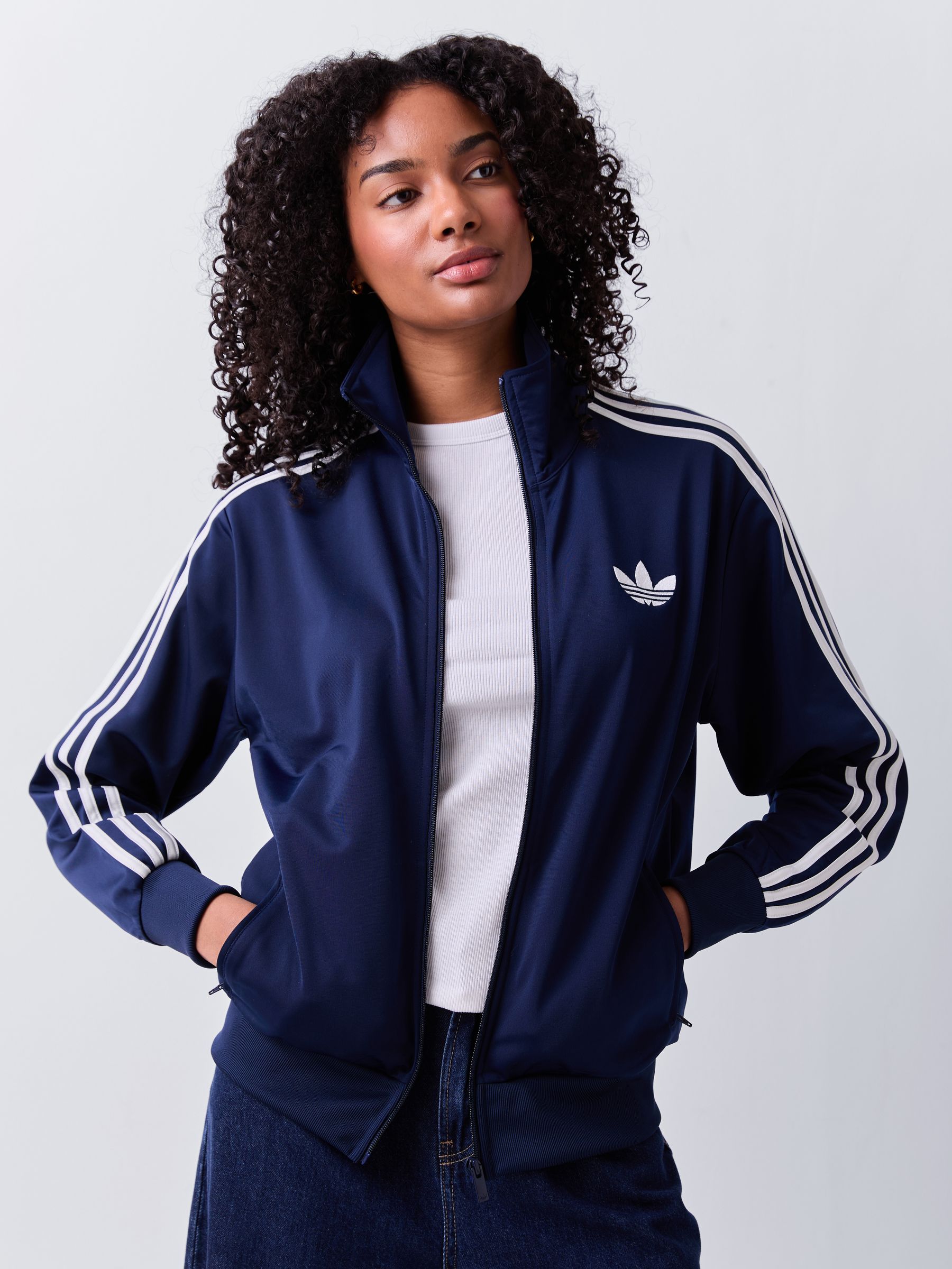 Buy adidas Originals Navy Firebird Loose Track Top from Next USA