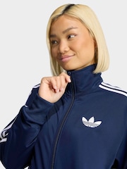 adidas Originals Navy Firebird Loose Track Top - Image 3 of 6