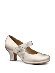 Hotter Metallic Regular Fit Paso Touch-Fastening Shoes - Image 2 of 4