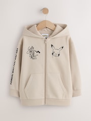 Piatră - Pokemon Zip Through Hoodie (4-16yrs) - Imaginea 1 din 5