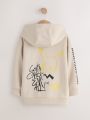 Piatră - Pokemon Zip Through Hoodie (4-16yrs) - Imaginea 2 din 5