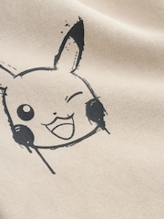 Piatră - Pokemon Zip Through Hoodie (4-16yrs) - Imaginea 3 din 5