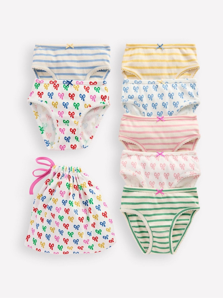 Boden Pink Boxers 7 Pack - Image 1 of 3 Boden Pink Boxers 7 Pack - Image 1 of 3