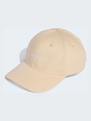adidas Brown Linear Embroidered Cap - Image 1 of 4