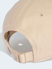 adidas Brown Linear Embroidered Cap - Image 3 of 4