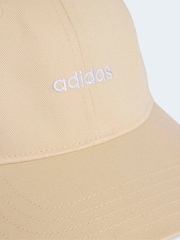 adidas Brown Linear Embroidered Cap - Image 4 of 4