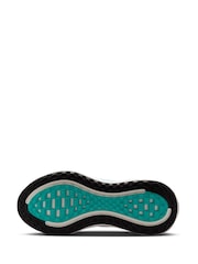 Nike White Blue Vomero Plus Road Running Trainers - Image 7 of 12