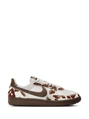 Nike Brown/White Field General Trainers - Image 1 of 10
