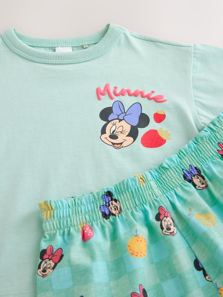 Multi Minnie Mouse Short Pyjamas 3 Pack (9mths-12yrs) - Image 10 of 10 Multi Minnie Mouse Short Pyjamas 3 Pack (9mths-12yrs) - Image 10 of 10