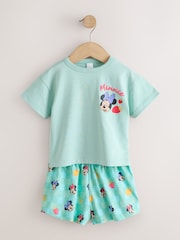 Multi Minnie Mouse Short Pyjamas 3 Pack (9mths-12yrs) - Image 7 of 10