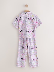 Lila lila - Hello Kitty pyjamas med knappar (3-16år) - Bild 2 av 4