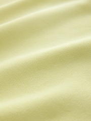 Light Yellow Smart Knitted Crew Neck Sleeveless Dress - Image 7 of 7