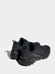 adidas Terrex Black Eastrail 2.0 RAIN.RDY Hiking Shoes - Image 2 of 4