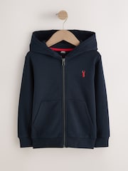 Marina de guerra - Sudadera con cremallera y logo (3-16 años) - Imagen 1 de 4