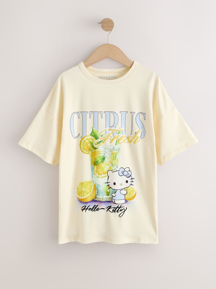 Blue/Yellow Hello Kitty Nighties 2 Pack (2-16yrs) - Image 2 of 6