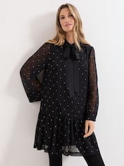 Phase Eight Black Tessa Dress - Image 1 of 7