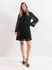 Phase Eight Black Tessa Dress - Image 6 of 7