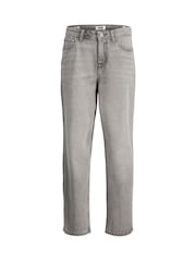 JACK & JONES Junior Grey Chris Relaxed Fit Jeans - Image 6 of 7
