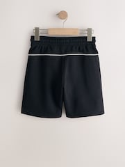 Black Piped Shorts (3-16yrs) - Image 2 of 4