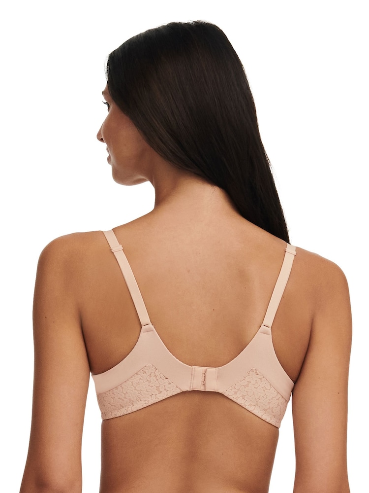 Chantelle Norah Soft Feel Floral Underwired T-Shirt Bra - Image 2 of 4