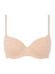 Chantelle Norah Soft Feel Floral Underwired T-Shirt Bra - Image 4 of 4