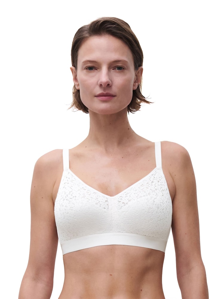 Chantelle Cream Norah Non Wired Support Bra - Image 1 of 4