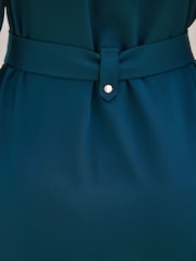 Sosandar Green Utility Shirt Dress - Image 5 of 5