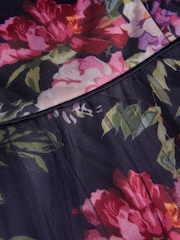 Monsoon Black Floral Tulle Layered Party Dress - Image 1 of 3