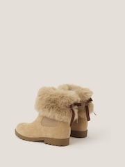 Monsoon Brown Fur Chelsea Boots - Image 3 of 3
