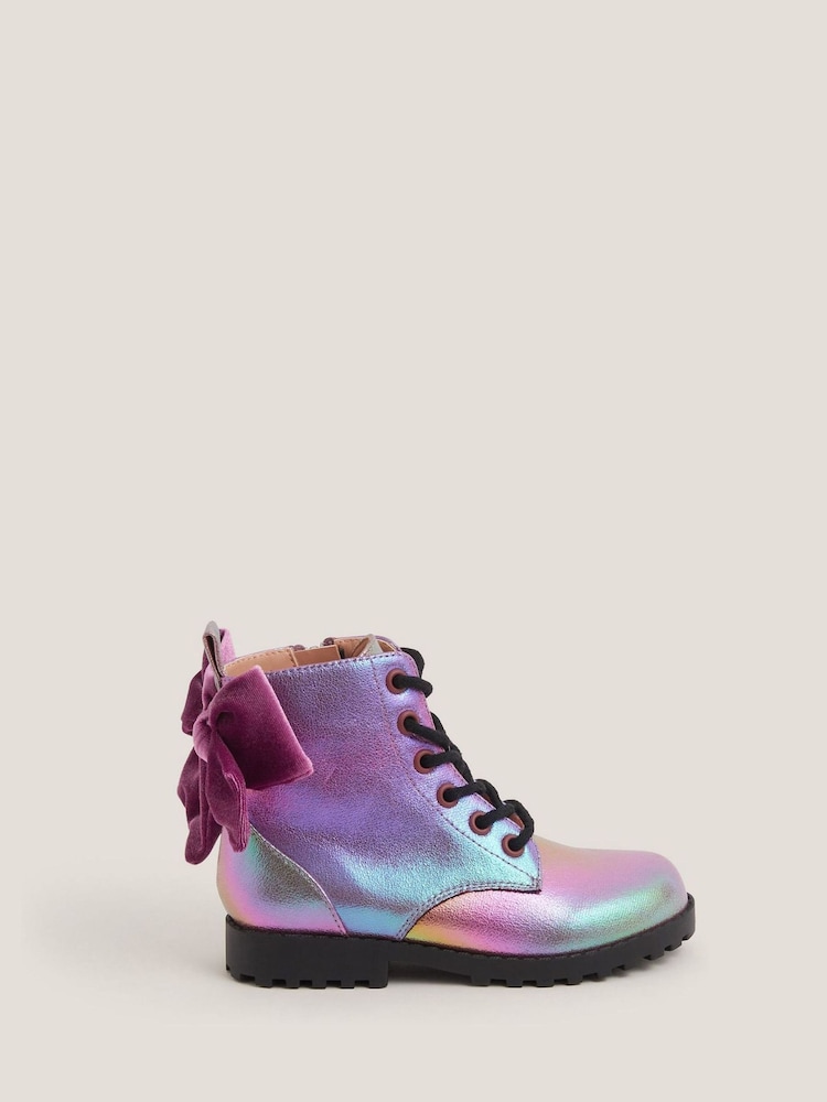 Monsoon Rainbow Lace Up Boots - Slika 1 iz 3