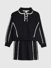 River Island Black Lace Skirt & Sweatshirt Set - Image 2 of 5