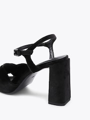 KG Kurt Geiger Black Signet Sandals - Image 1 of 4