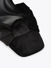 KG Kurt Geiger Black Signet Sandals - Image 2 of 4