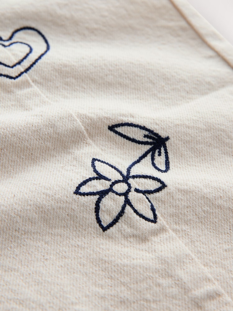 Broderie Ecru - Barrel Leg Jeans (3-16yrs) - Imaginea 5 din 5