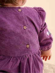 Purebaby Purple Blooms Dress - Image 3 of 7