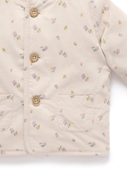 Purebaby Natural Corduroy Shearling Jacket - Image 3 of 5