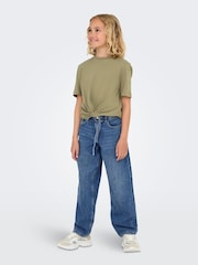 ONLY KIDS Blue Straight Leg Jeans - Image 1 of 6
