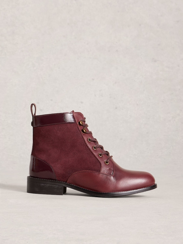 White Stuff Marion Leather Ankle Boots - Imagem 1 de 3