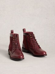 White Stuff Marion Leather Ankle Boots - Imagem 2 de 3