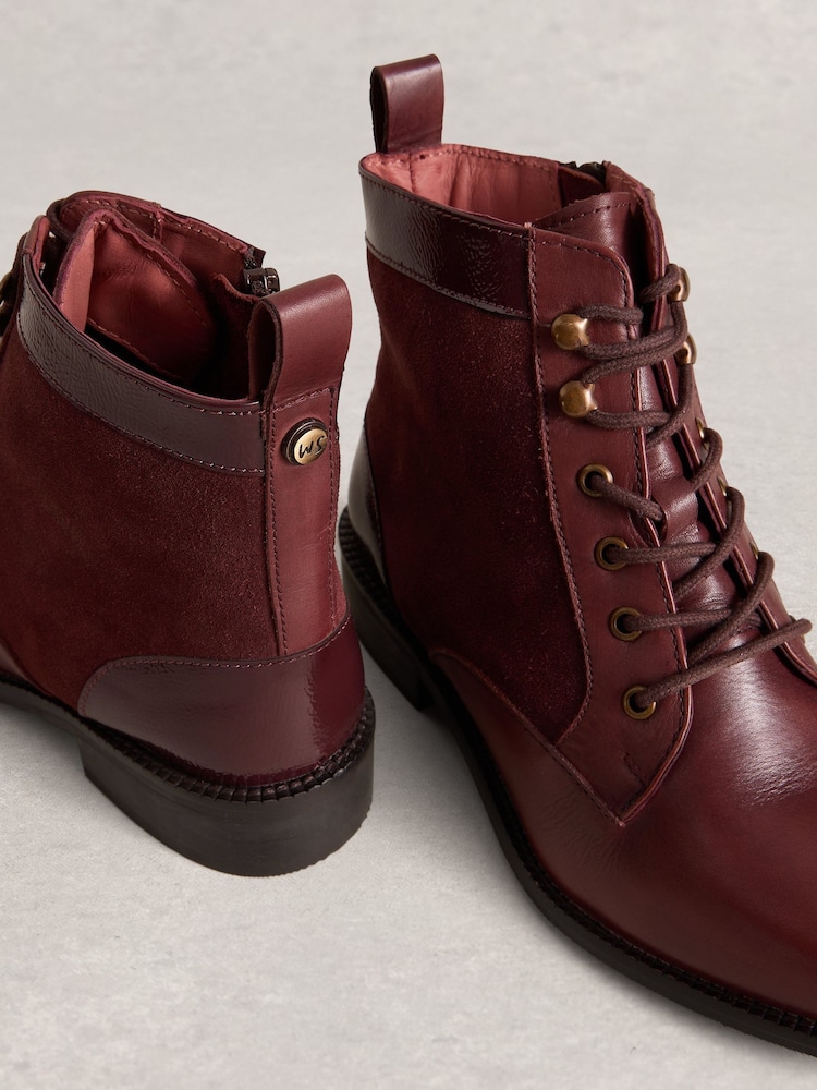 White Stuff Marion Leather Ankle Boots - Imagem 3 de 3