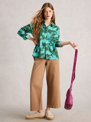 White Stuff Green Sophie Shirt - Image 1 of 6