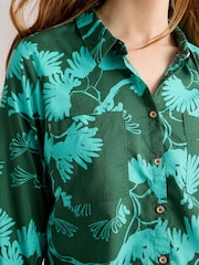 White Stuff Green Sophie Shirt - Image 4 of 6