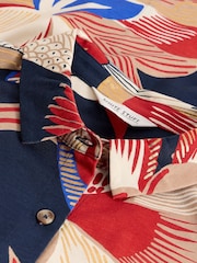 White Stuff Red Rua Jersey Shirt Dress - Image 6 of 6
