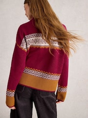 White Stuff Millie Fairisle Jumper - صورة 2 من 6