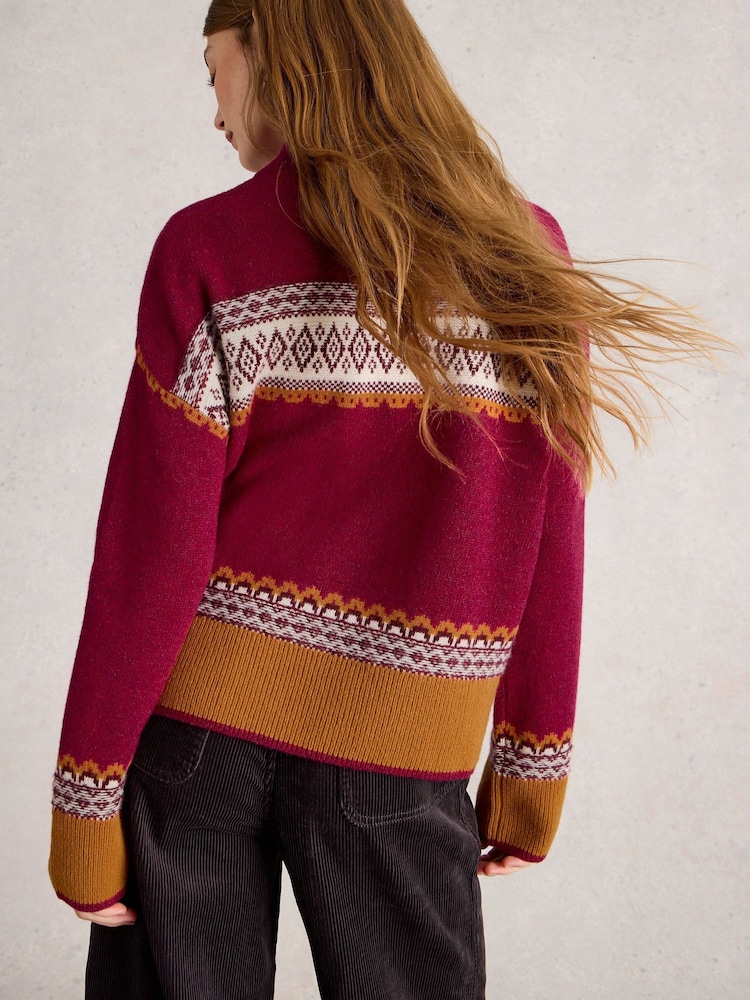 White Stuff Millie Fairisle Jumper - صورة 2 من 6